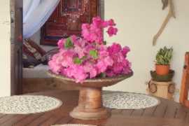 Un acceuil fleuri