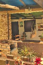 Coin barbecue et terrasse
